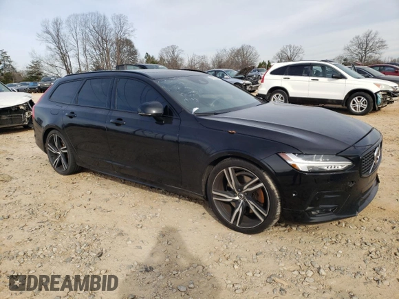 2020 Volvo V90 with VIN YV1A22VM1L1137804, listed as a Copart auction lot 41912564 with 43,222 mi miles and . Bid and sale history available at DreamBid. Image 4.