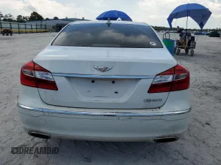 2013 Hyundai Genesis 3.8L z VIN KMHGC4DD7DU244166, wystawiony jako Copart lot #58535535 z przebiegiem 97 449 mil mil oraz Szkoda całkowita • Salvage title. Historia ofert i sprzedaży dostępna na DreamBid. Obrazek 6.