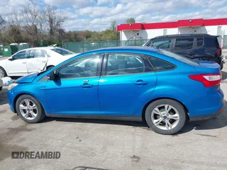 2014 Ford Focus SE with VIN 1FADP3F29EL160431, listed as a IAAI auction lot 42037212 with 112,607 mi miles. Bid and sale history available at carsss.com. Image 14.