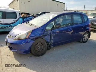 2010 Honda Fit with VIN JHMGE8H22AS012028, listed as a Copart auction lot 51034565 with 135,992 mi miles and Salvage Title. Bid and sale history available at carsss.com. Image 1.