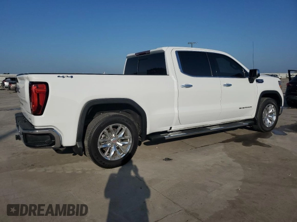 2020 GMC Sierra 1500 SLT with VIN 1GTU9DET5LZ178844, listed as a Copart auction lot 53922645 with 145,294 mi miles and Clean Title. Bid and sale history available at DreamBid. Image 3.