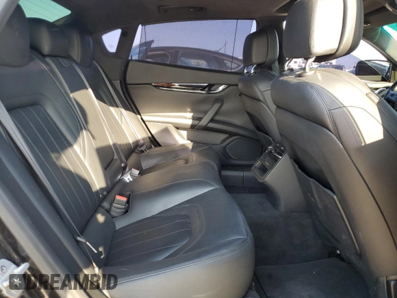 2016 Maserati Quattroporte S with VIN ZAM56RPA2G1191797, listed as a Copart auction lot 57867443 with 110,806 mi miles. Bid and sale history available at carsss.com. Image 10.
