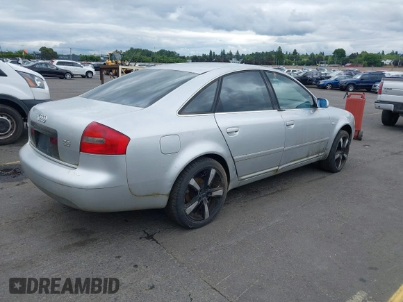 2001 Audi A6 z VIN WAUEH64B91N163597, wystawiony jako IAAI lot #42245065 z przebiegiem Nie podano mil oraz . Historia ofert i sprzedaży dostępna na DreamBid. Obrazek 4.