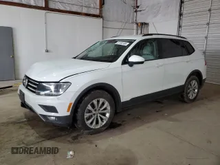 2018 Volkswagen Tiguan S z VIN 3VV0B7AXXJM010176, wystawiony jako Copart lot #51100185 z przebiegiem 84 032 mil mil oraz Szkoda całkowita • Salvage title. Historia ofert i sprzedaży dostępna na DreamBid. Obrazek 1.