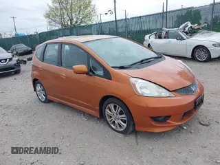 2009 Honda Fit Sport with VIN JHMGE88449S003666, listed as a IAAI auction lot 42088515 with 1 mi miles. Bid and sale history available at carsss.com. Image 1.