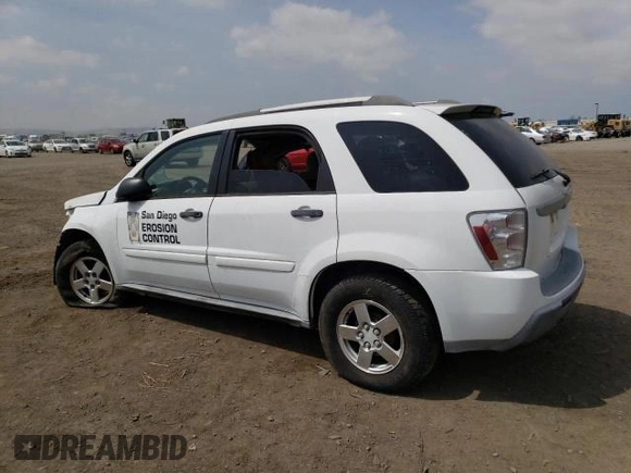 2005 Chevrolet Equinox LS with VIN 2CNDL23FX56076212, listed as a Copart auction lot 65089674 with 0 mi miles and Salvage Title. Bid and sale history available at carsss.com. Image 2.