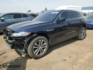 2020 Jaguar F-PACE 25t Premium with VIN SADCJ2FX6LA653929, listed as a Copart auction lot 53239575 with 40,545 mi miles and Clean Title. Bid and sale history available at carsss.com. Image 1.