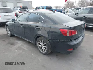 2011 Lexus IS 250 with VIN JTHCF5C20B5046664, listed as a IAAI auction lot 41493227 with 185,932 mi miles and . Bid and sale history available at DreamBid. Image 3.