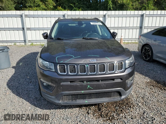 2020 Jeep Compass Latitude with VIN 3C4NJCBB4LT102217, listed as a Copart auction lot 59883755 with 56,257 mi miles and Non repairable. Bid and sale history available at DreamBid. Image 5.