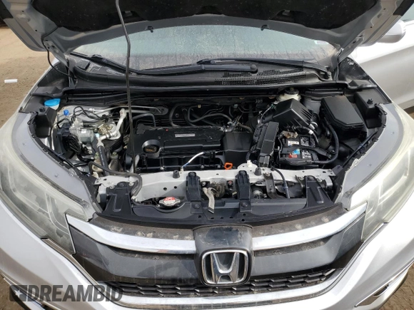 2016 Honda CR-V EX with VIN 2HKRM4H54GH653477, listed as a Copart auction lot 43962685 with 58,300 mi miles and Salvage Title. Bid and sale history available at DreamBid. Image 12.