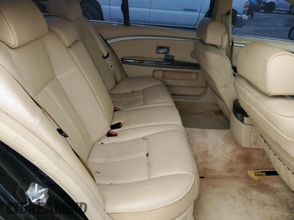 2008 BMW 7 Series 750Li with VIN WBAHN83588DT81267, listed as a Copart auction lot 70256964 with 127,155 mi miles and Salvage Title. Bid and sale history available at DreamBid. Image 10.