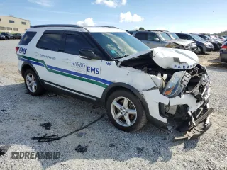 2016 Ford Explorer XLT with VIN 1FM5K8D88GGC88748, listed as a Copart auction lot 70815564 with 133,304 mi miles and Salvage Title. Bid and sale history available at DreamBid. Image 4.