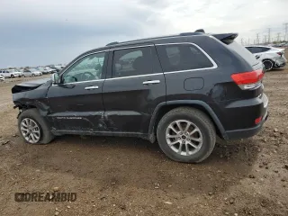 2014 Jeep Grand Cherokee Limited with VIN 1C4RJFBT3EC155985, listed as a Copart auction lot 54411025 with 110,826 mi miles and Salvage title. Bid and sale history available at DreamBid. Image 2.