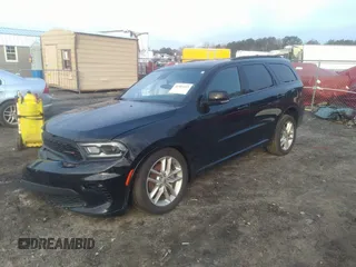2023 Dodge Durango GT Premium with VIN 1C4RDHDG5PC579304, listed as a IAAI auction lot 41503433 with 61,824 mi miles and . Bid and sale history available at DreamBid. Image 2.