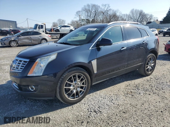 2015 Cadillac SRX Premium Collection with VIN 3GYFNGE34FS616268, listed as a Copart auction lot 44081835 with 133,264 mi miles and Salvage Title. Bid and sale history available at carsss.com. Image 1.