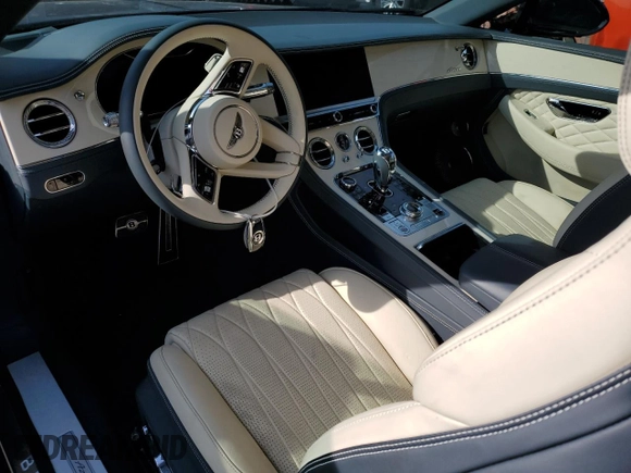 2024 Bentley Continental GT GT V8 with VIN SCBDG4ZG5RC015435, listed as a Copart auction lot 56555925 with Not Provided miles and Salvage Title. Bid and sale history available at DreamBid. Image 8.