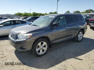 2010 Toyota Highlander Limited with VIN 5TDDK3EH6AS002572, listed as a Copart auction lot 55989285 with 197,536 mi miles and Salvage title. Bid and sale history available at DreamBid. Image 1.