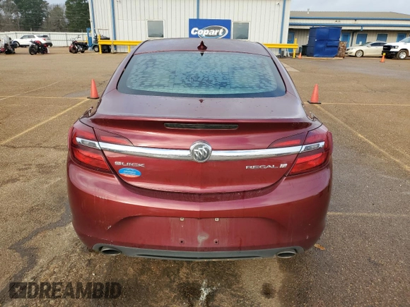 2016 Buick Regal with VIN 2G4GK5EX5G9116849, listed as a Copart auction lot 43437865 with 145,001 mi miles and Salvage Title. Bid and sale history available at carsss.com. Image 6.