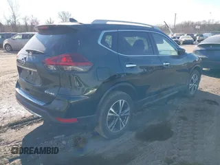 2019 Nissan Rogue SL with VIN 5N1AT2MV8KC799892, listed as a IAAI auction lot 41419965 with 55,955 mi miles. Bid and sale history available at carsss.com. Image 4.