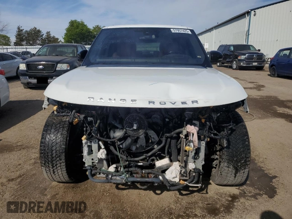 2016 Land Rover Range Rover with VIN SALGV3EF1GA285495, listed as a Copart auction lot 57957425 with 130,674 mi miles and Salvage title. Bid and sale history available at DreamBid. Image 5.