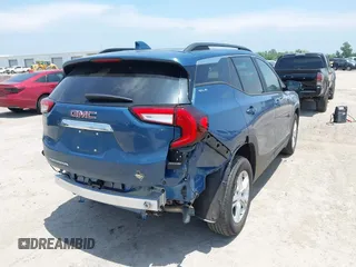 2024 GMC Terrain SLE с VIN 3GKALMEG2RL299603, выставлен на аукционе IAAI как лот 42326549 с пробегом 7 356 миль миль и . История ставок и продаж доступна на DreamBid. Изображение 4.