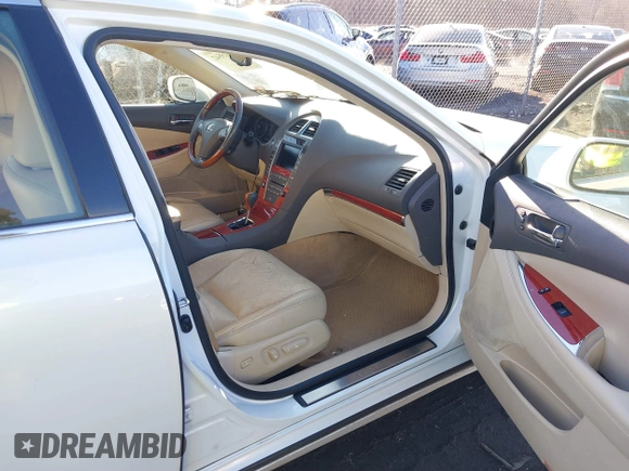 2010 Lexus ES with VIN JTHBK1EG7A2378237, listed as a IAAI auction lot 41615542 with 234,363 mi miles. Bid and sale history available at carsss.com. Image 5.