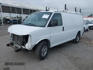 2019 GMC Savana Cargo with VIN 1GTW7AFPXK1287974, listed as a IAAI auction lot 41923464 with 148,348 mi miles and . Bid and sale history available at DreamBid. Image 18.