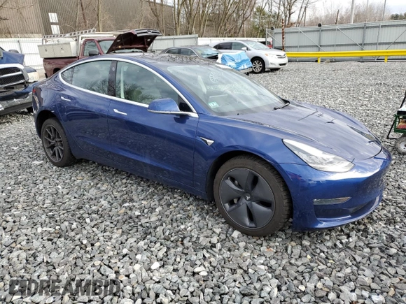 2020 Tesla Model 3 Long Range with VIN 5YJ3E1EB0LF664562, listed as a Copart auction lot 50484355 with 31,884 mi miles and Salvage Title. Bid and sale history available at carsss.com. Image 4.
