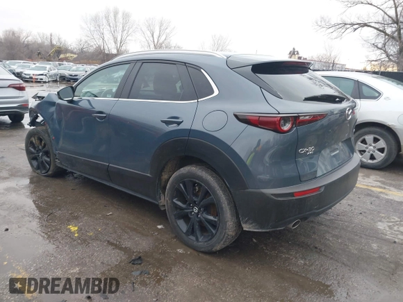 2024 Mazda CX-30 2.5 S Carbon Edition with VIN 3MVDMBCM6RM649875, listed as a IAAI auction lot 41479876 with 24,468 mi miles. Bid and sale history available at carsss.com. Image 3.