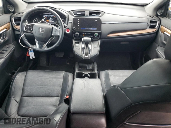 2017 Honda CR-V EX-L with VIN 2HKRW1H89HH510870, listed as a Copart auction lot 51213155 with 74,828 mi miles and Salvage Title. Bid and sale history available at DreamBid. Image 8.