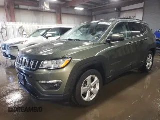 2020 Jeep Compass Latitude with VIN 3C4NJCBB6LT162340, listed as a Copart auction lot 49389335 with 99,232 mi miles and Salvage Title. Bid and sale history available at carsss.com. Image 1.