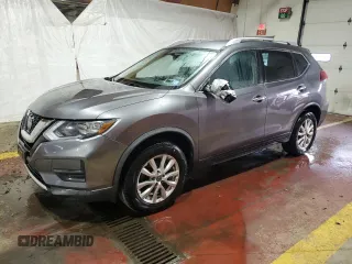 2018 Nissan Rogue SV with VIN KNMAT2MV1JP611192, listed as a Copart auction lot 43285775 with 124,649 mi miles and Clean Title. Bid and sale history available at carsss.com. Image 1.