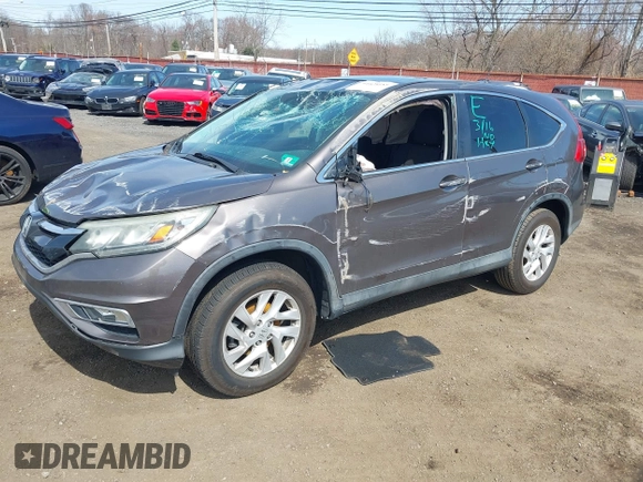 2016 Honda CR-V EX with VIN 2HKRM4H52GH617612, listed as a IAAI auction lot 41828185 with 151,716 mi miles and . Bid and sale history available at DreamBid. Image 2.