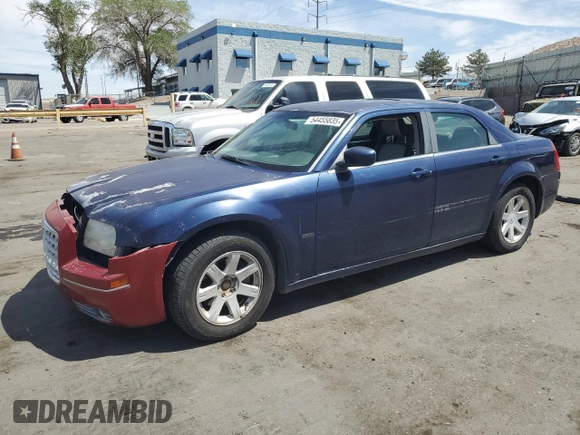 2005 Chrysler 300 with VIN 2C3JA53G05H578436, listed as a Copart auction lot 54455835 with 308,609 mi miles and Clean Title. Bid and sale history available at carsss.com. Image 1.