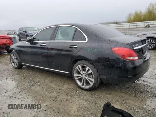 2016 Mercedes-Benz C 300 Luxury with VIN 55SWF4KB6GU155838, listed as a Copart auction lot 52011555 with 90,458 mi miles and Salvage Title. Bid and sale history available at carsss.com. Image 2.