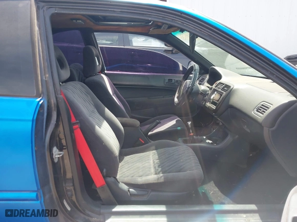 2000 Honda Civic EX with VIN 1HGEJ814XYL092751, listed as a IAAI auction lot 42032044 with 225,141 mi miles. Bid and sale history available at carsss.com. Image 5.