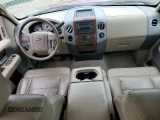 2007 Ford F-150 XLT with VIN 1FTPW12V77FA68590, listed as a Copart auction lot 56565435 with 196,268 mi miles and Salvage title. Bid and sale history available at DreamBid. Image 8.