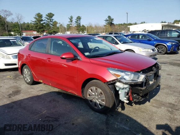 2018 Kia Rio S with VIN 3KPA24AB6JE070665, listed as a Copart auction lot 52719174 with 81,411 mi miles and Salvage Title. Bid and sale history available at carsss.com. Image 4.