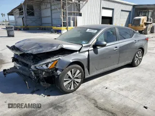 2021 Nissan Altima SV with VIN 1N4BL4DV6MN408854, listed as a Copart auction lot 49600385 with 45,076 mi miles and Salvage Title. Bid and sale history available at carsss.com. Image 1.