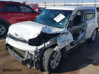 2015 Kia Soul + with VIN KNDJP3A58F7802372, listed as a IAAI auction lot 41280908 with 108,255 mi miles. Bid and sale history available at carsss.com. Image 6.