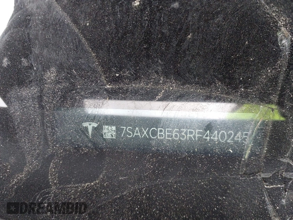 2024 Tesla Model X Plaid with VIN 7SAXCBE63RF440245, listed as a IAAI auction lot 42140051 with Not Provided miles and . Bid and sale history available at DreamBid. Image 8.