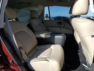 2024 Nissan Armada Platinum with VIN JN8AY2DB6R9852824, listed as a Copart auction lot 42947255 with 6,765 mi miles and Salvage Title. Bid and sale history available at carsss.com. Image 11.