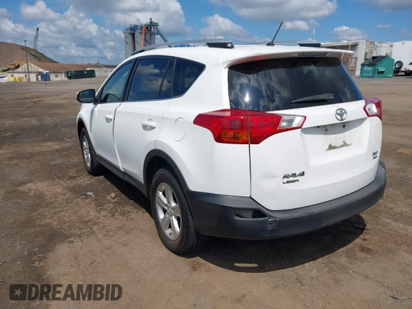 2013 Toyota RAV4 XLE with VIN JTMRFREV4D5000543, listed as a IAAI auction lot 42703469 with 231,337 mi miles and . Bid and sale history available at DreamBid. Image 3.