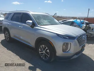 2022 Hyundai Palisade SEL z VIN KM8R24HE1NU373472, wystawiony jako IAAI lot #41826610 z przebiegiem 101 428 mil mil oraz . Historia ofert i sprzedaży dostępna na DreamBid. Obrazek 1.