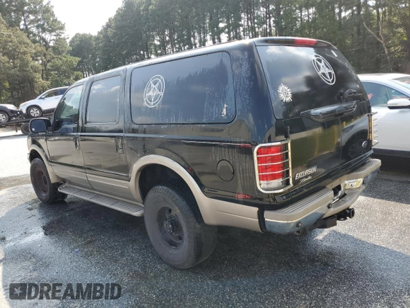 2000 Ford Excursion Limited with VIN 1FMNU43S6YEC87756, listed as a Copart auction lot 67281054 with 180,254 mi miles and Non repairable. Bid and sale history available at DreamBid. Image 2.