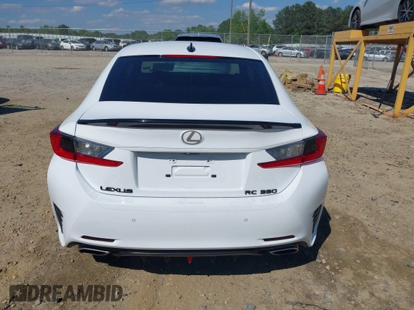 2016 Lexus RC 350 F Sport with VIN JTHHE5BC7G5012151, listed as a IAAI auction lot 42203359 with 124,389 mi miles and . Bid and sale history available at DreamBid. Image 17.