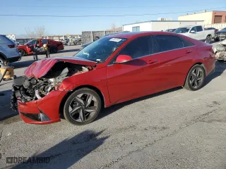 2021 Hyundai Elantra SEL with VIN KMHLN4AG3MU118653, listed as a Copart auction lot 47587975 with 79,915 mi miles and Salvage Title. Bid and sale history available at carsss.com. Image 1.