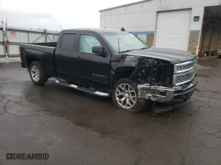 2015 Chevrolet Silverado 1500 LT with VIN 1GCVKREC6FZ421765, listed as a Copart auction lot 50076945 with 106,916 mi miles and Salvage Title. Bid and sale history available at carsss.com. Image 4.