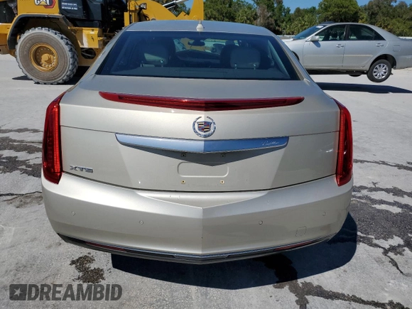2014 Cadillac XTS with VIN 2G61L5S30E9196697, listed as a Copart auction lot 48574995 with 91,709 mi miles and Salvage Title. Bid and sale history available at carsss.com. Image 6.