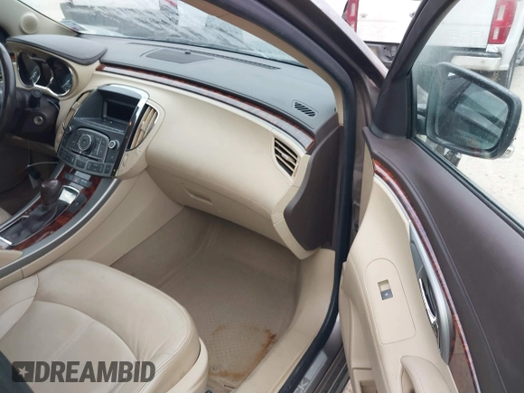 2012 Buick LaCrosse Leather with VIN 1G4GC5E33CF231302, listed as a IAAI auction lot 42028945 with 94,131 mi miles and . Bid and sale history available at DreamBid. Image 5.